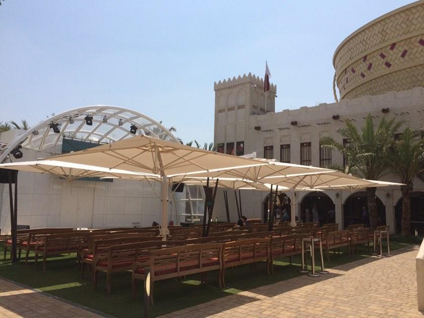 Scolaro Parasol Множественный квадратный зонт Alu sun-id-1438577 - Вид №2