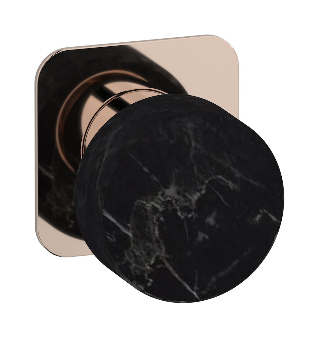 Внешние части встроенного смесителя на 1 потребителя WE ARE IB mr300rs_2 Rose Gold Marmo