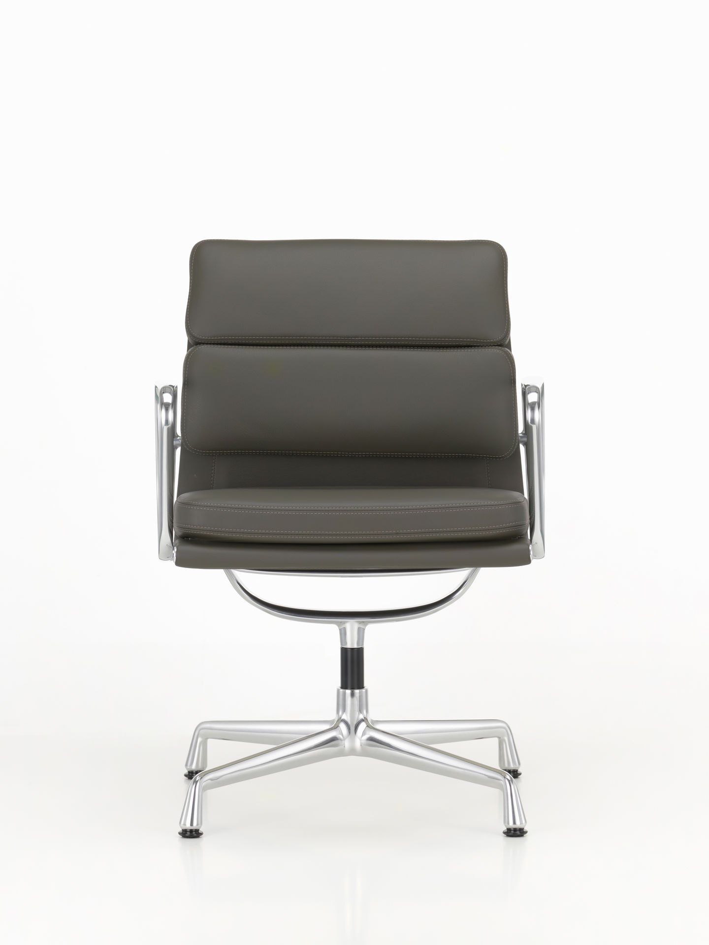 Кожаный стул с подлокотниками VITRA Eames Soft Pad Group ARCH-00088842 - Вид №54