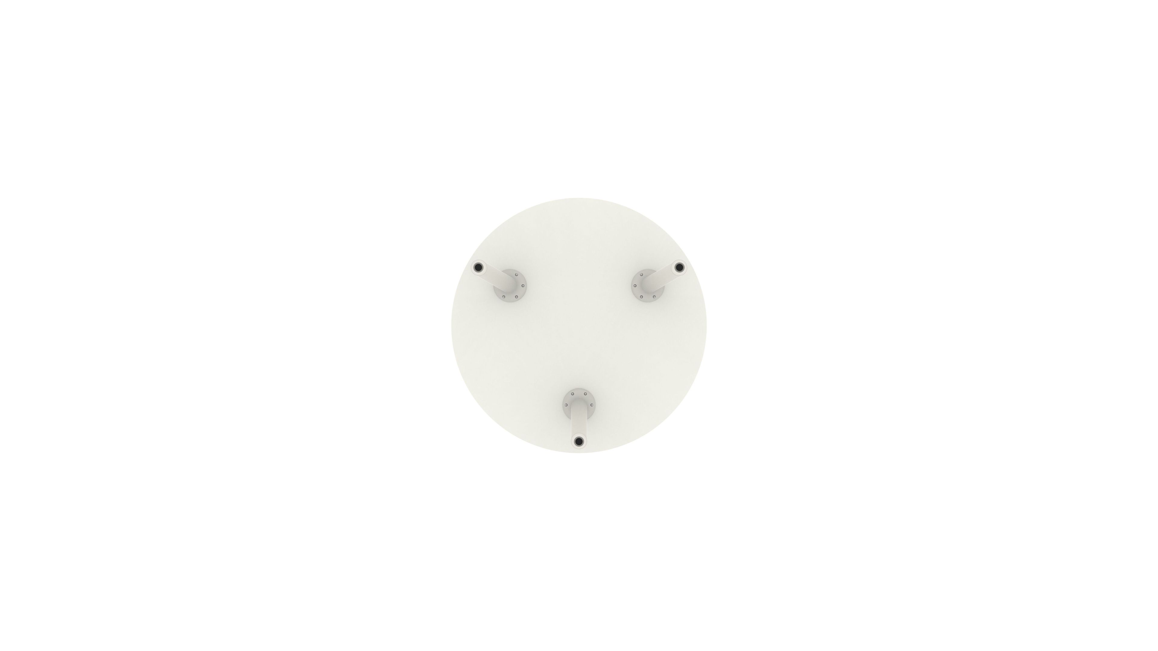 Высокий круглый стол из композитного материала и алюминия FUNCTIONALS MONOLITE ARCH-00109076 - Вид №1