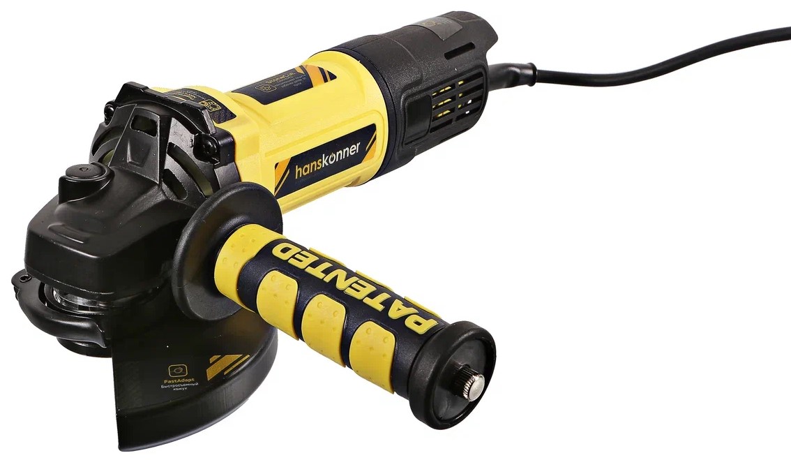 Углошлифовальная машина (УШМ) Hanskonner HAG13125TJE 9965188 STDN-0115766