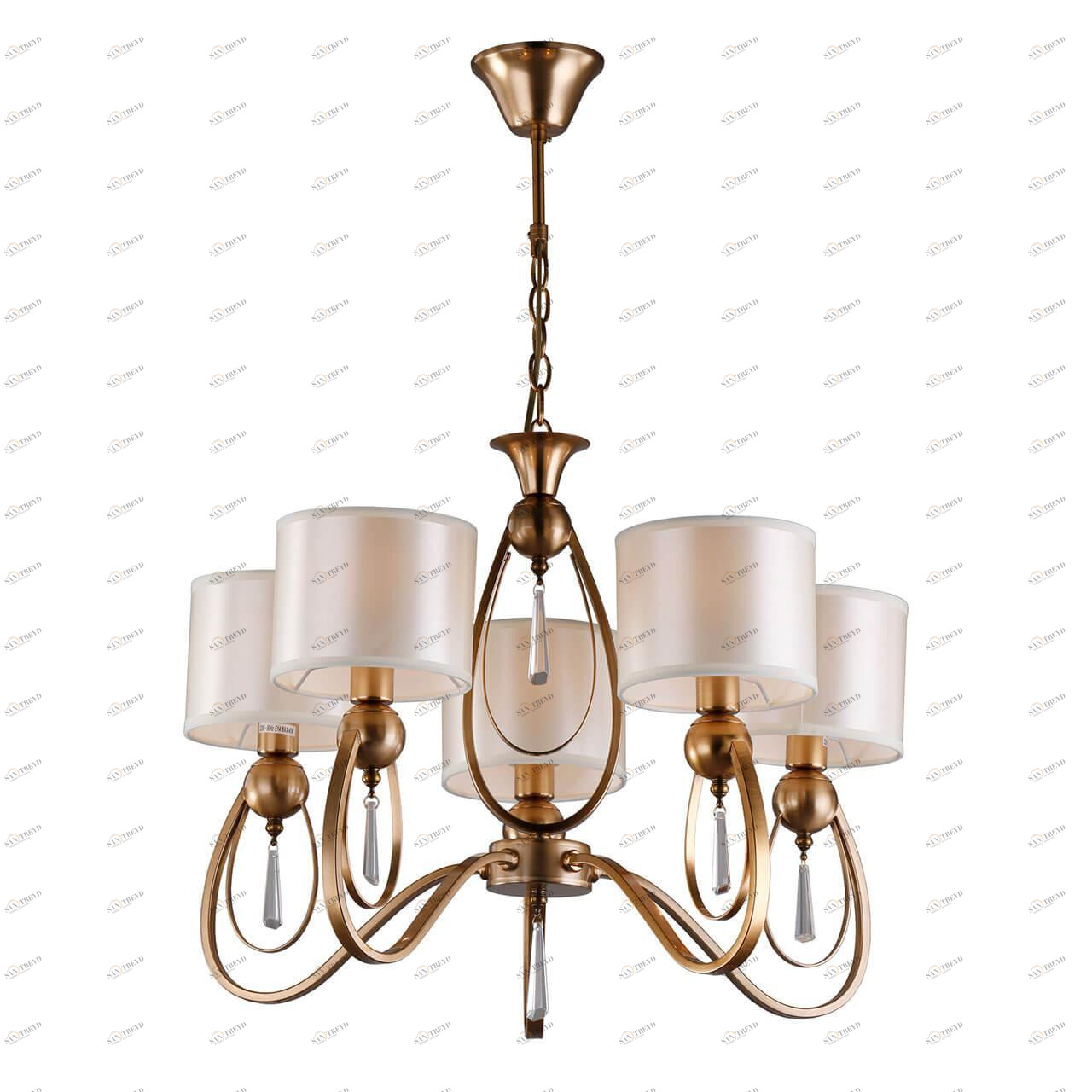 Подвесная люстра Omnilux Mellitto OML-63813-05 OMNILUX MELLITTO 220462 Белый 
