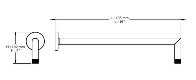Термостатический набор для душа с душем BARIL Zip B66 ARCH-00099996 - Вид №4