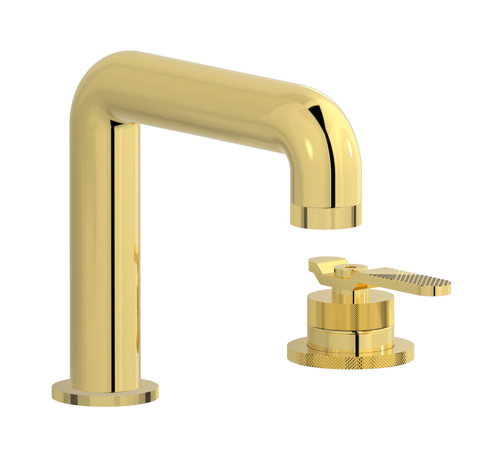 Смеситель для раковины на 2 отверстия WE ARE IB b2394oo Gold Bold