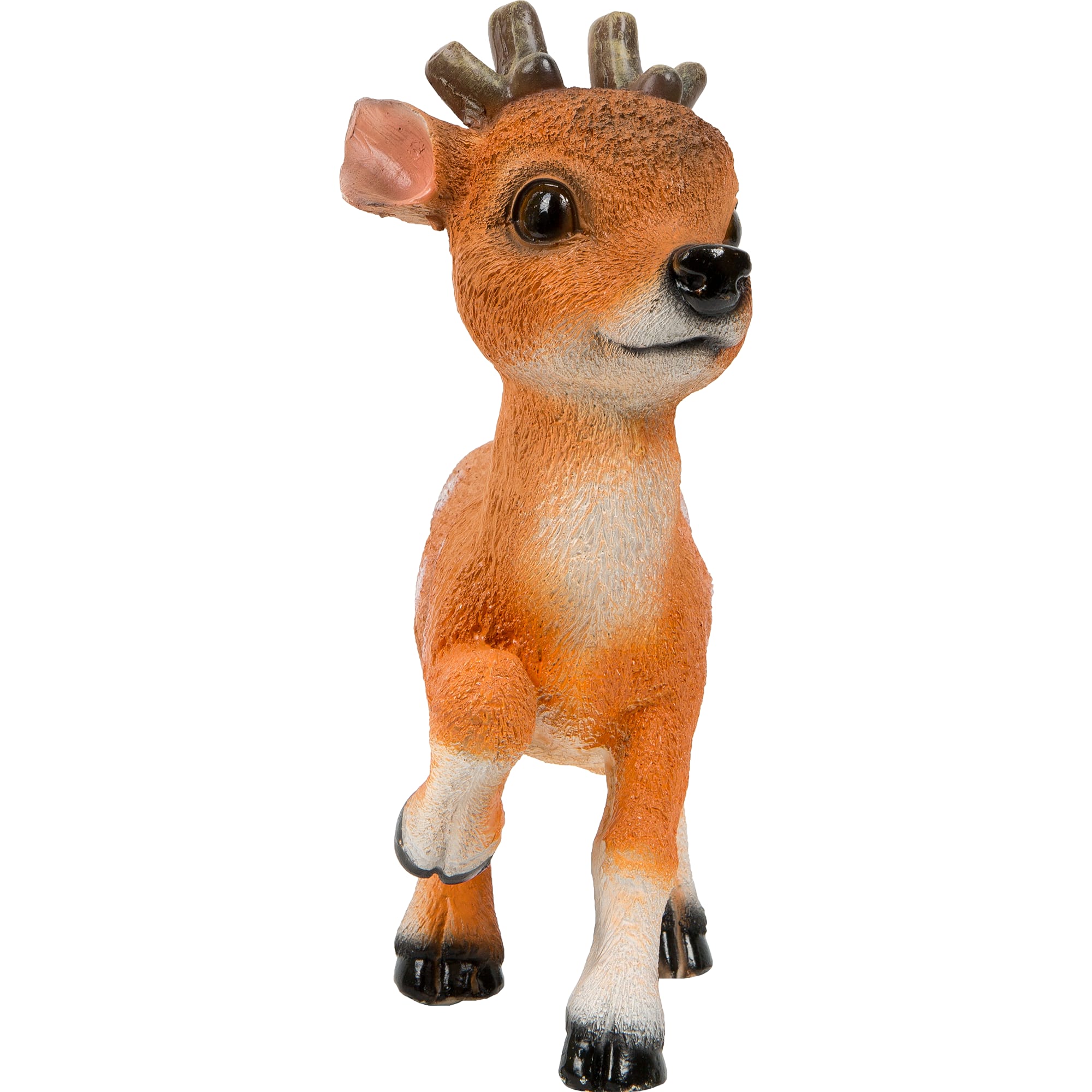 82563154 Фигура садовая Олененок с поднятой ножкой 31 см Santreyd  - Вид №1