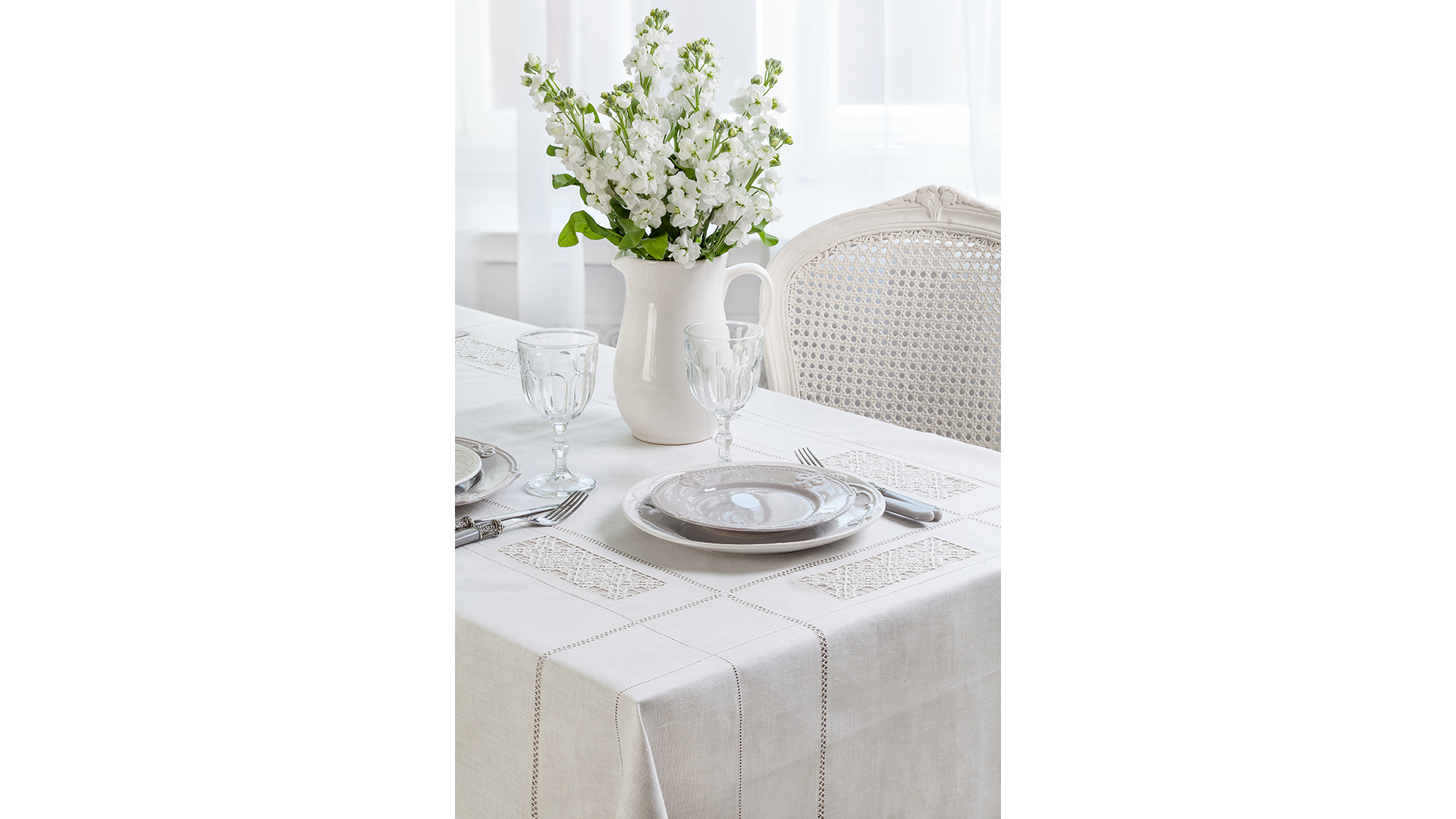 10616525 Крестецкая строчка Скатерть 220x150см Ткань  - Вид №2