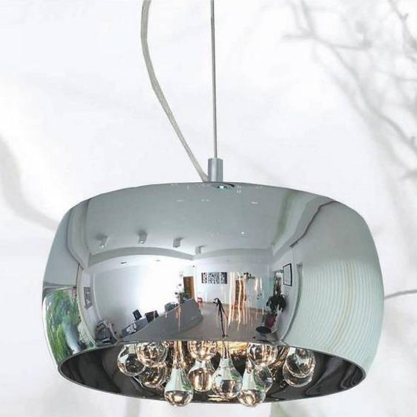Подвесной светильник Argos от Delight Collection P0076-03E DELIGHT COLLECTION ДИЗАЙНЕРСКИЕ 243616 Хром  - Вид №2