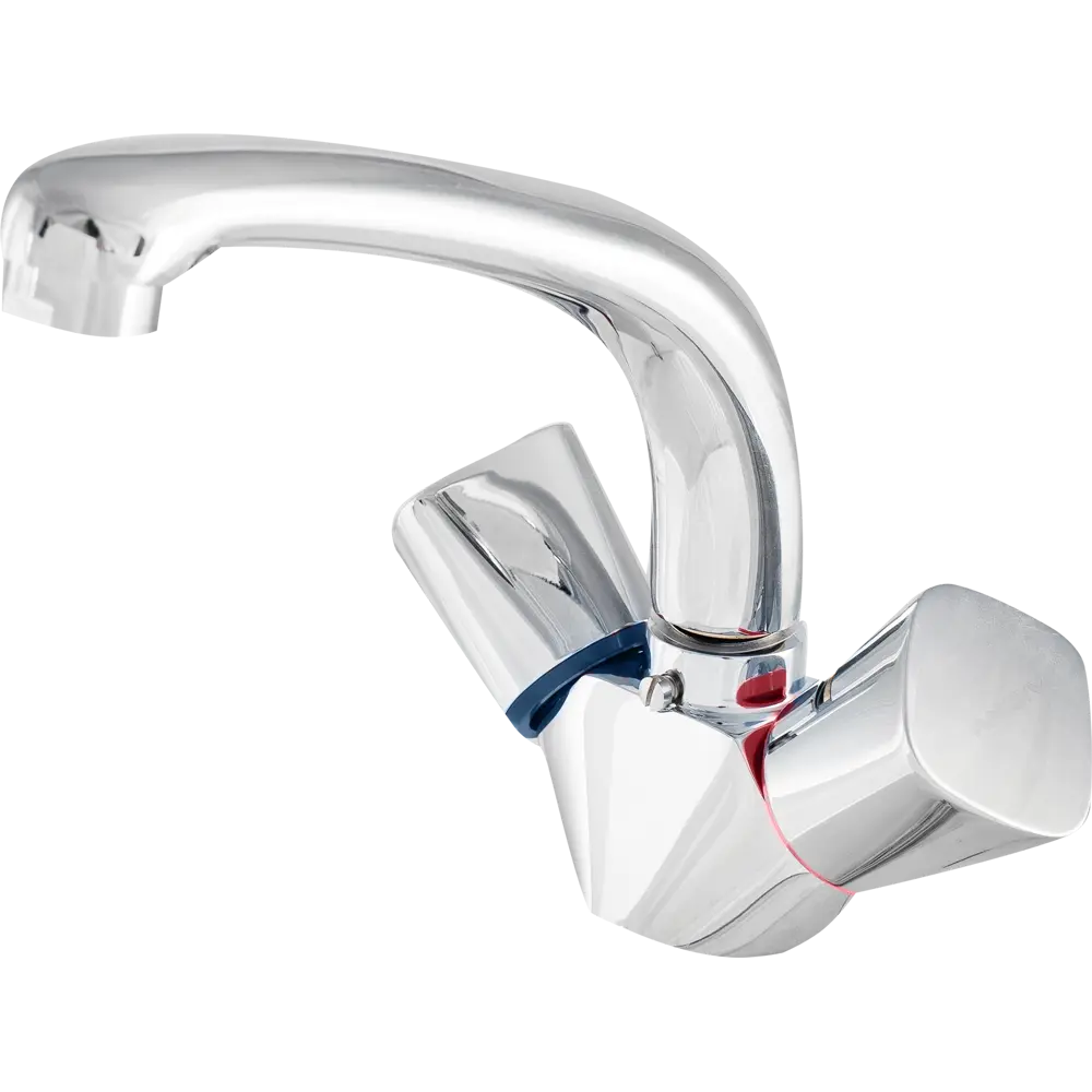 Смеситель для раковины Vidima Modern BA316AA двухвентильный цвет хром 17405371 STLM-2085458 