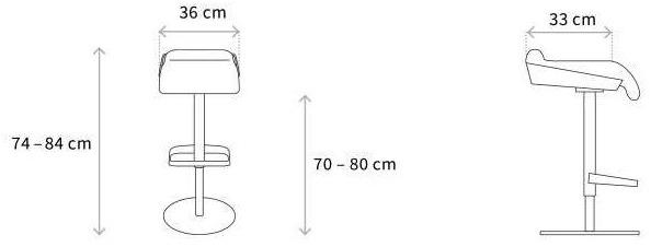 Wagner Барный стул с подставкой для ног W-barstool sun-id-1426054 - Вид №4
