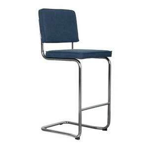 Стул барный Ridge Kink Vintage синий