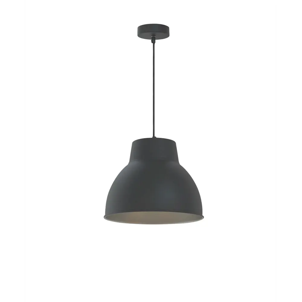 Светильник подвесной KREAFORTA Marha 1 лампа 30 м² цвет черный STLM-2098562