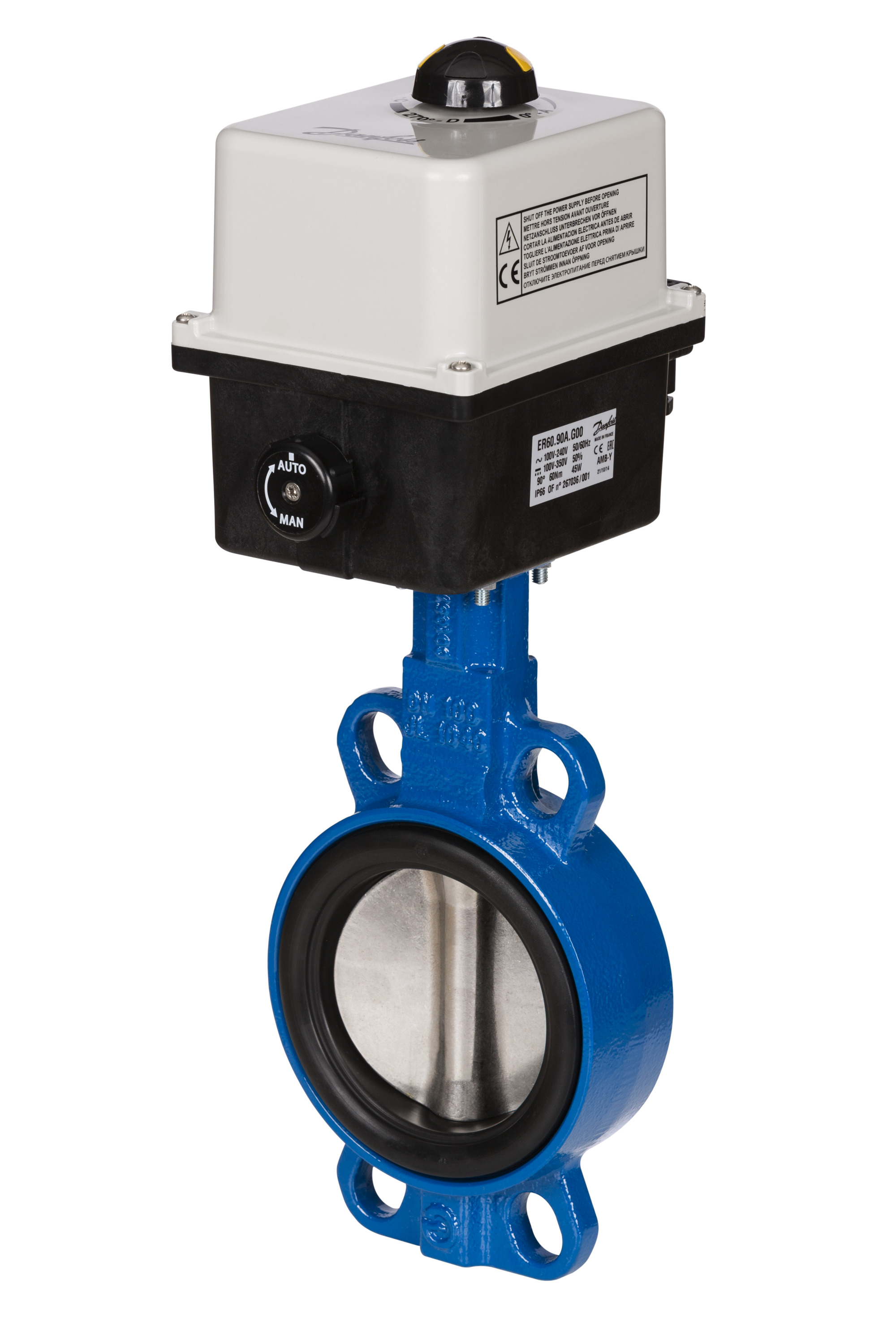 Danfoss VFY-WA VFY-WA PN16 DN200 CI/EP/EPDM 24V 065B8456  - Вид №79