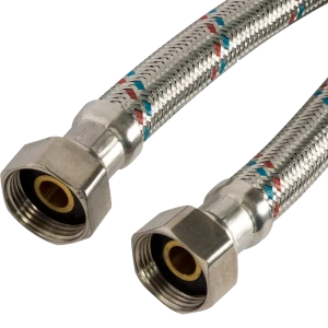 Гибкая подводка для воды, 3/4", гайка-гайка, 200 см 14369554 STLM-2033388