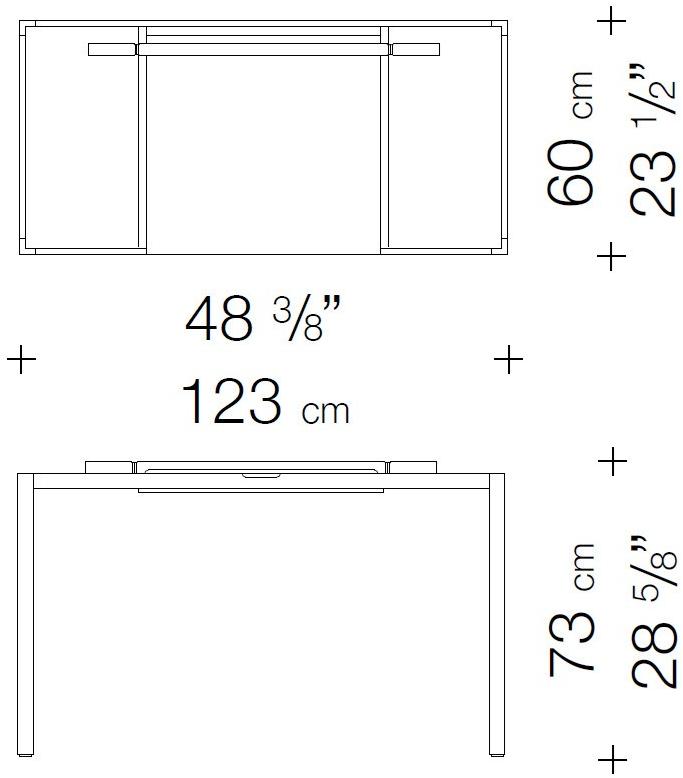Garbarino Письменный стол из дуба для ПК Elementare Stelvio  - Вид №1