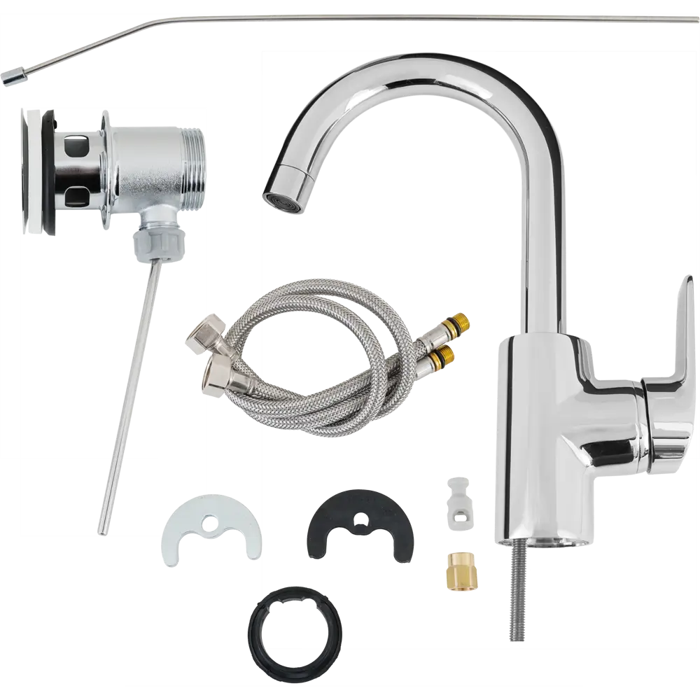 Смеситель для раковины Ideal Standard Ceraflex однорычажный цвет хром 82425505 STLM-2136618 - Вид №2