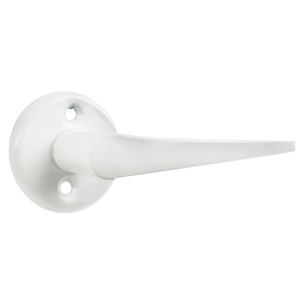 Ручки дверные на розетке Palladium 019 (5/60), алюминий, цвет белый 13963017 STLM-2049690 