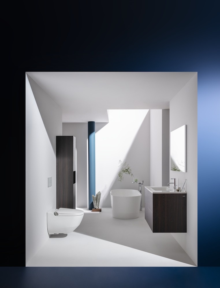 H4027011102611 Шкафчик высокий - левый с 2 дверцами и открытой полкой LAUFEN PRO - Вид №5