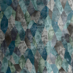 SICIS Geometric Study 01 Vetrite Tile