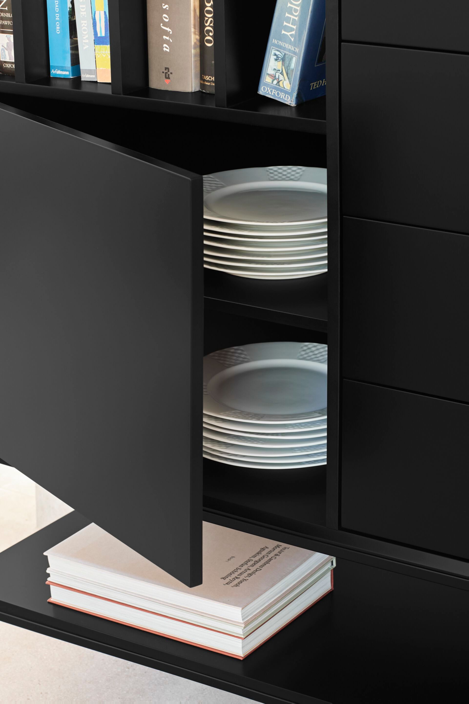 Шкаф из МДФ с распашными дверцами и ящиками TEULAT Platt ARCH-00009067 - Вид №4