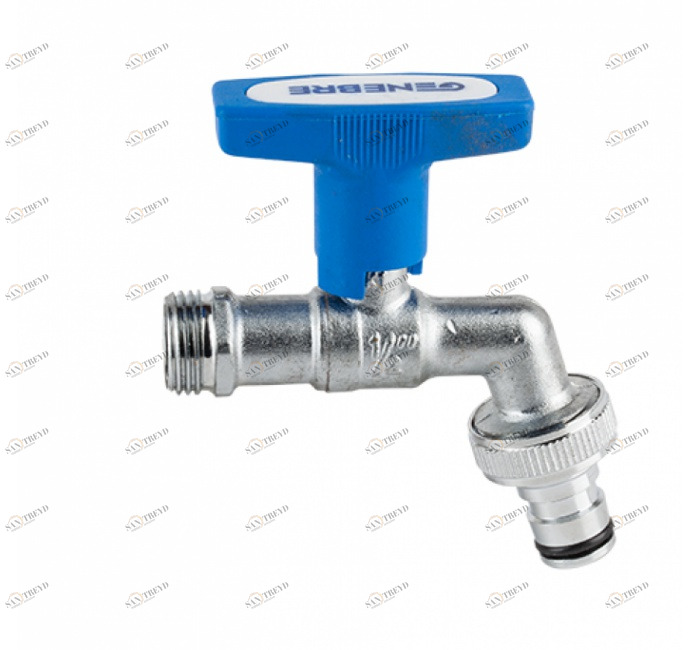 GENEBRE 3066 04 Шаровой кран Bibcock с Т-образной ручкой Rapid-Ge 