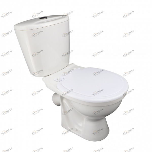 1015311 Компакт унитаз с бачком Белый Лобненский Стройфарфор  Россия 