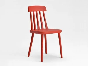 SIPA Стул из лакированного ясеня Cut