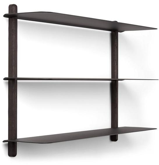 Gejst Настенный книжный шкаф из стали и дерева Nivo 20100 - Вид №2