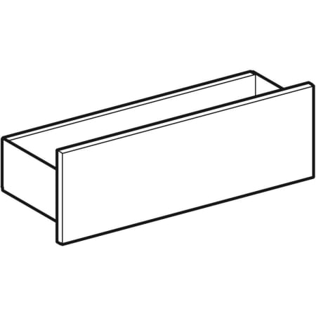 500.617.JK.2 Настенная полка Geberit Acanto Geberit  - Вид №1