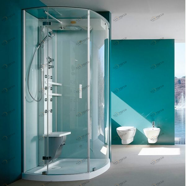 Душевая кабина Mynima 90 TT 9447-954A Dx Jacuzzi 9447954ADX