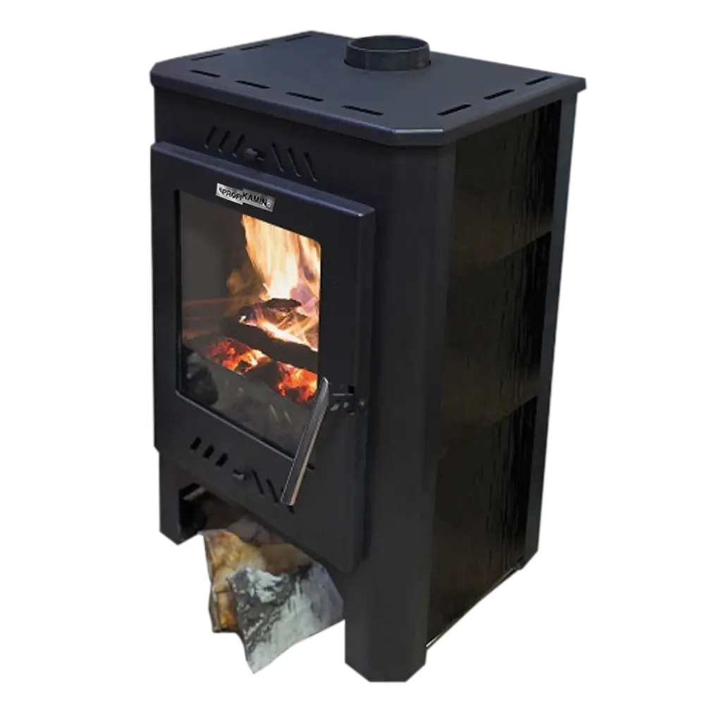 PROFIKAMIN Ярославль 90 - дровяная печь-камин для отопления до 90 м² 88624252 STLM-1461342