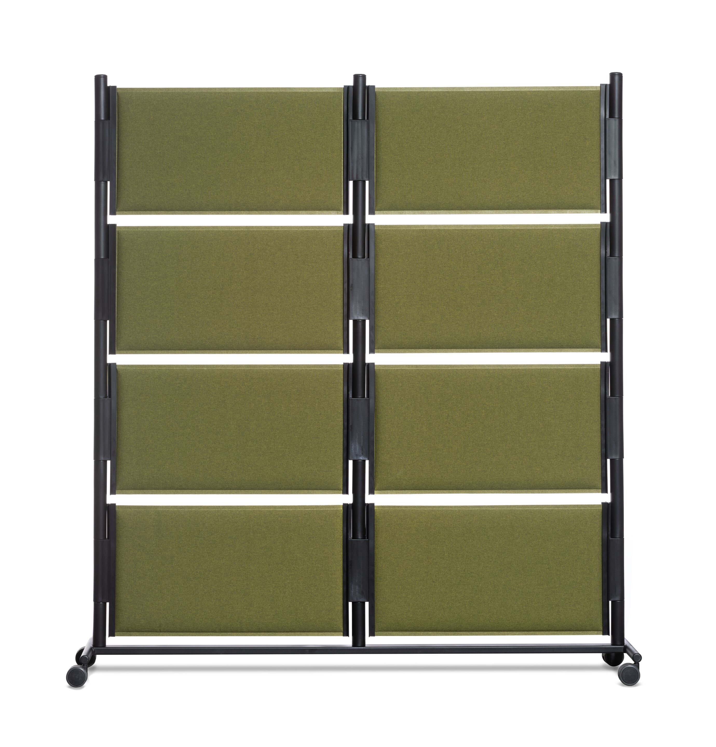 Звукопоглощающая отдельно стоящая офисная перегородка из инженерного пластика GABER GUFO ACOUSTIC KIT 2 ARCH-00062814 - Вид №3