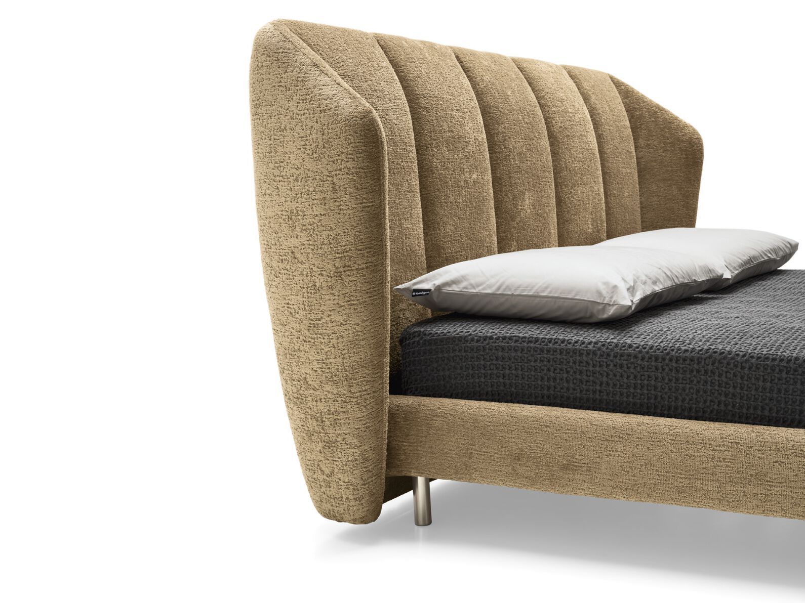 Мягкая кровать из ткани Calligaris Jill ARCH-00106769 - Вид №1