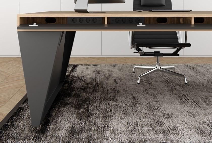 ODESD2 Рабочий стол из стали и дерева с ящиками sun-id-1406379 - Вид №9