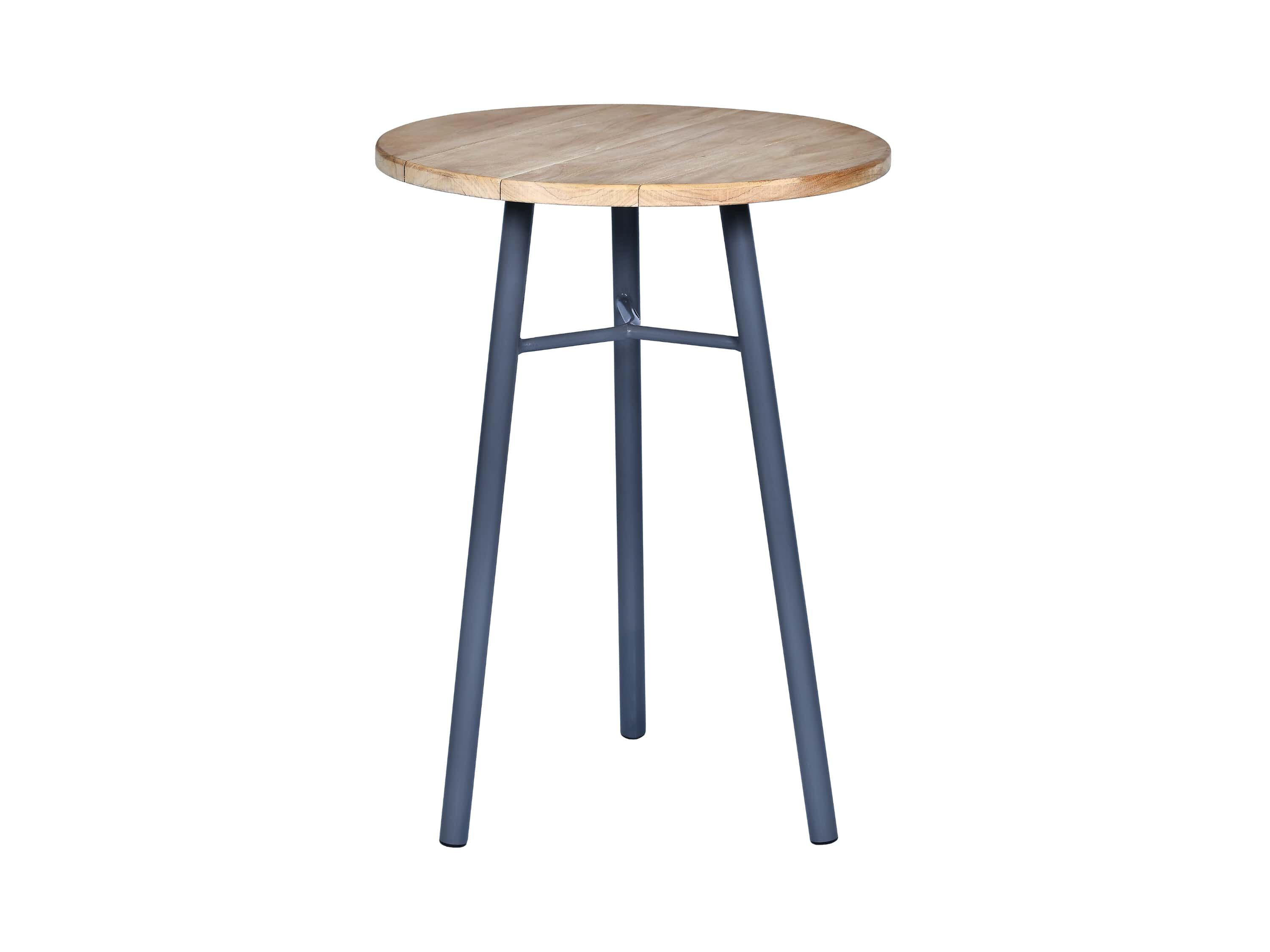 Высокий круглый стол из тикового дерева cbdesign Токио ARCH-00049414 - Вид №7