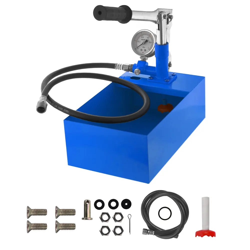 89371374 Насос опрессовочный ручной Мегеон 98020 10 бар STLM-0800311  - Вид №2
