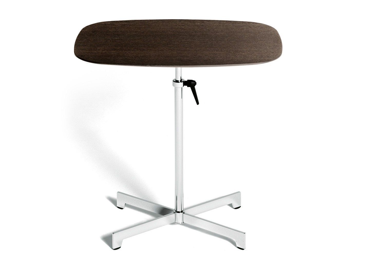 Журнальный столик с регулируемой высотой из стали и дерева DE PADOVA SWISS 17 ARCH-00004550