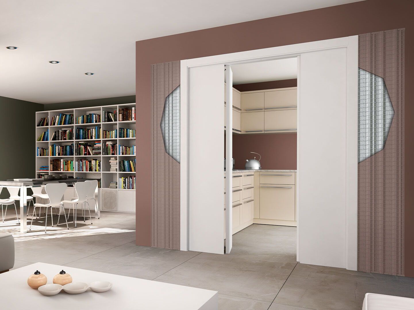 Подрамник для раздвижной двери с механизмом Book Scrigno APPLAUSO ARCH-00014163