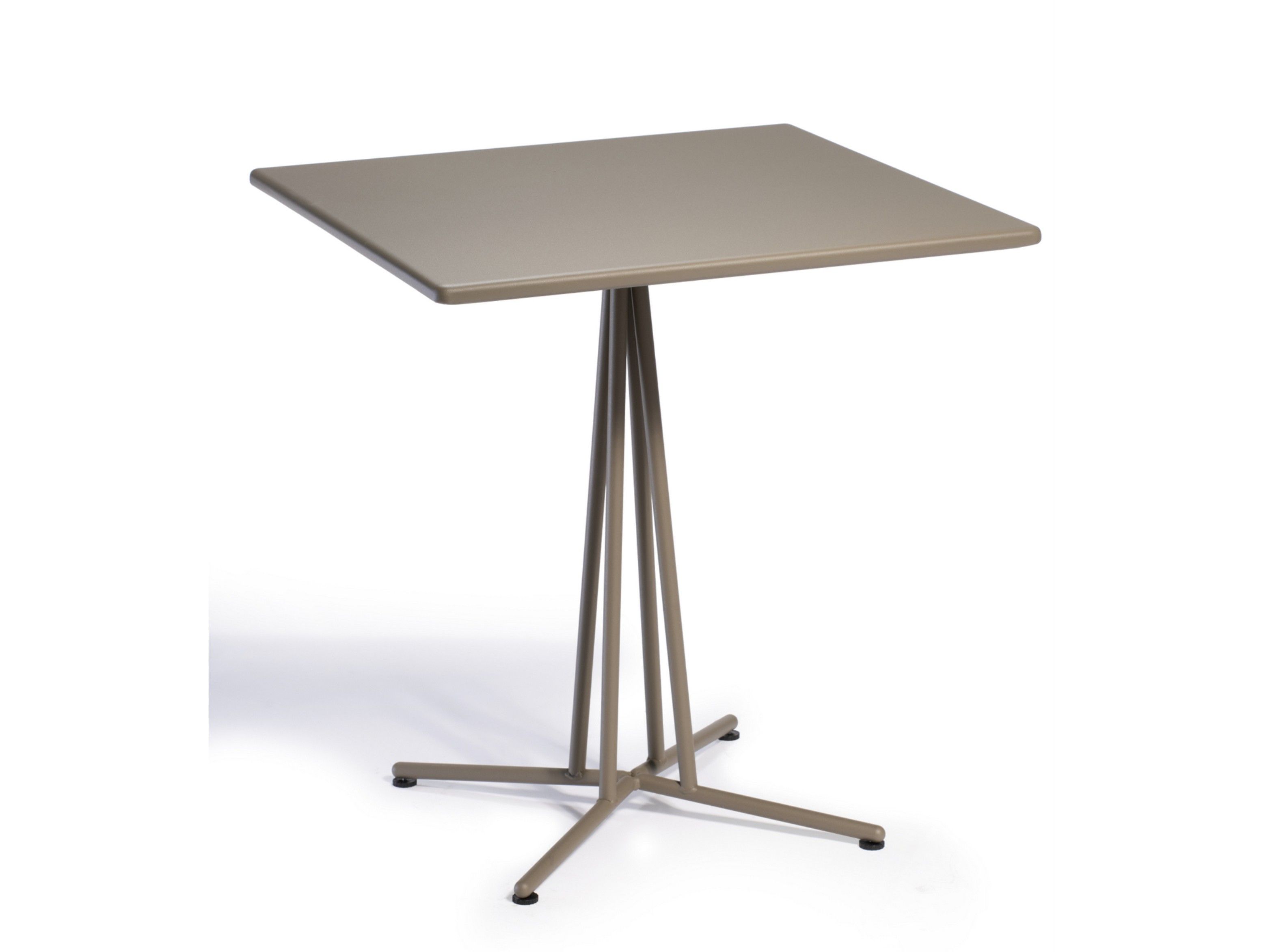 Квадратный стальной стол со спицами GABER BRISTOL SQUARE ARCH-00066519 - Вид №1