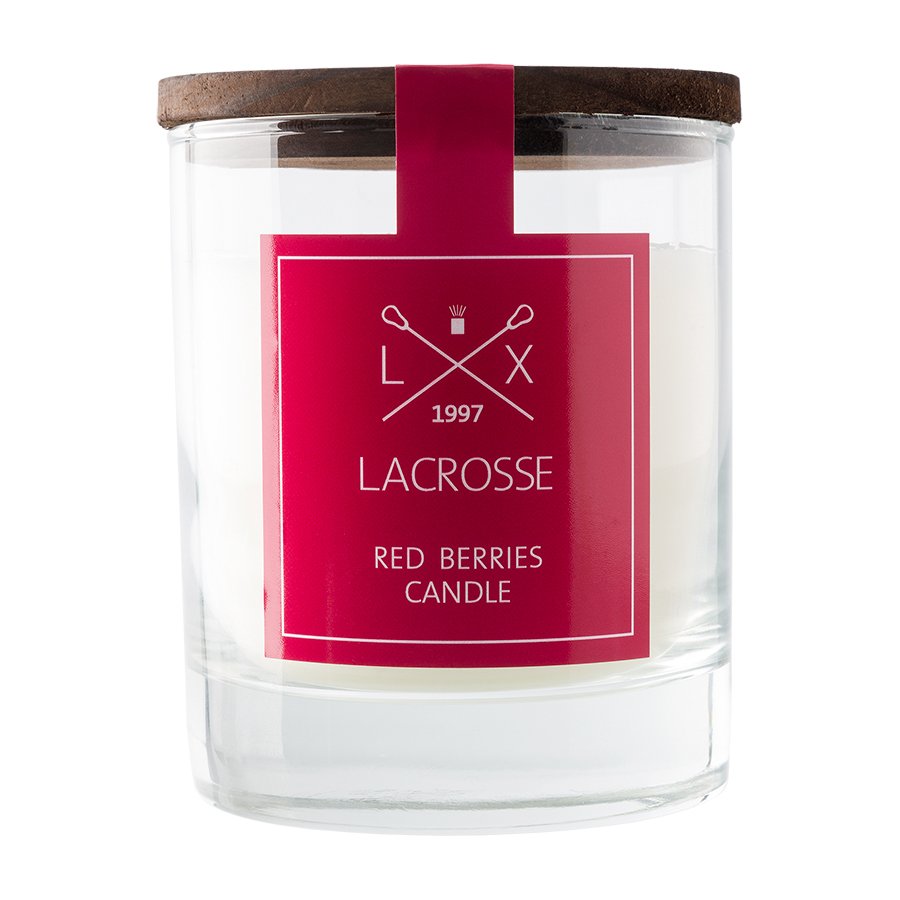 Свеча ароматическая в стекле "Красные ягоды" AMBIENTAIR  00-3880950 Красный  - Вид №1