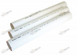 Труба полипропиленовая KALDE D 110х18,3 PN 25 армированная белая 3202TFR110000