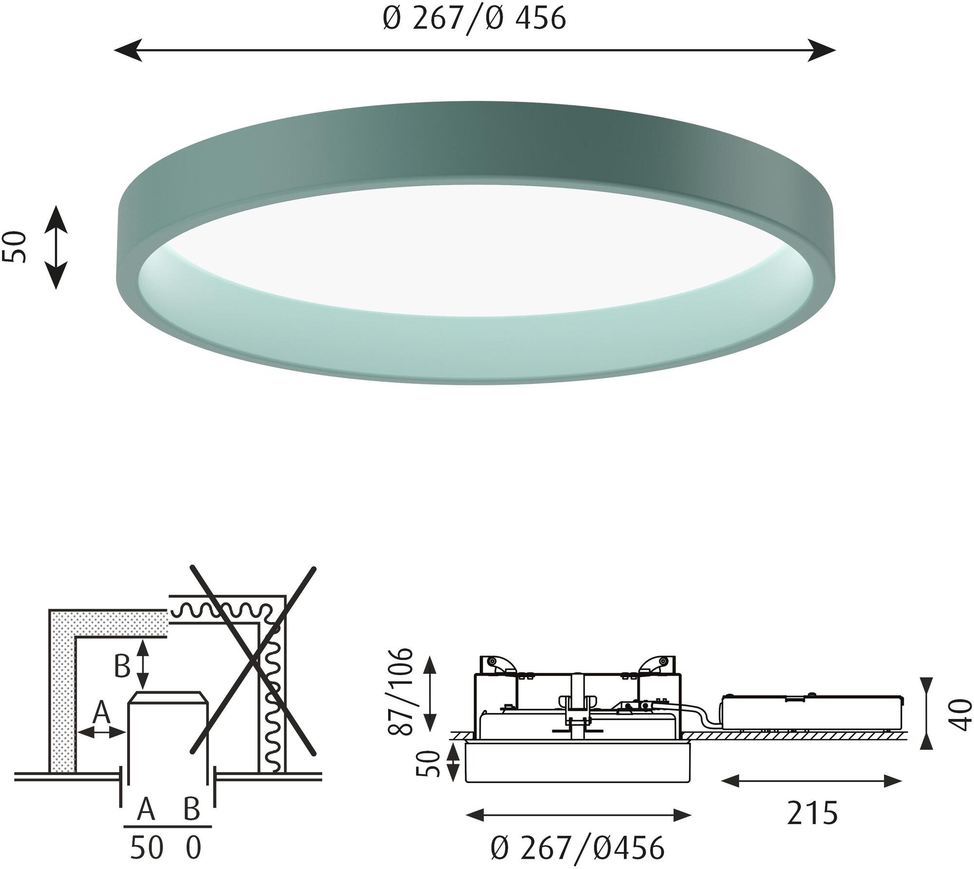 Louis Poulsen Полувстраиваемый потолочный светильник led Lp circle sun-id-1397531 - Вид №35