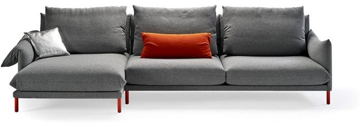 Sancal Диван из ткани с шезлонгом Alpino sun-id-1475119 - Вид №1