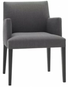 Andreu World Стул с обивкой и подлокотниками Anna So1406