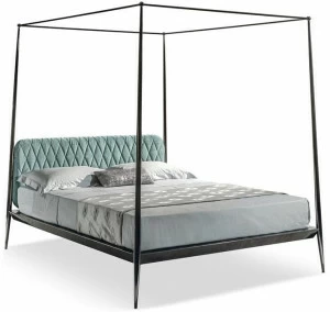 Cantori Двуспальная кровать с балдахином и мягким изголовьем