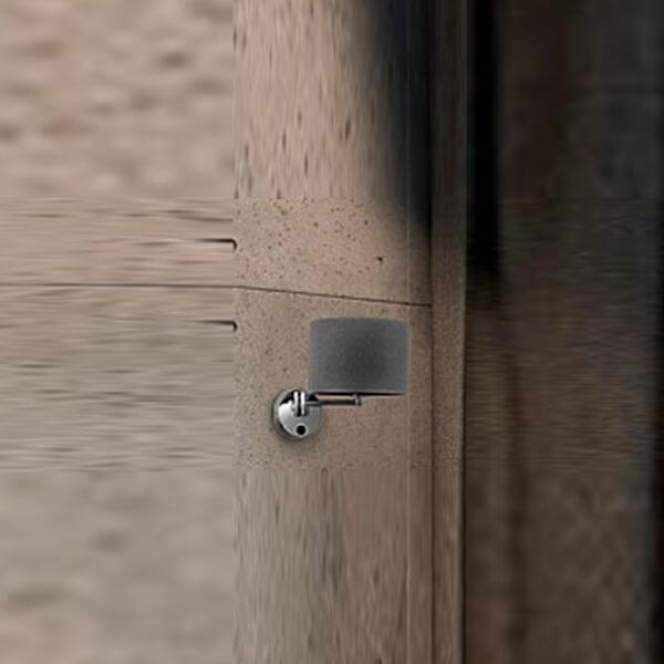 Бра настенное серое Nowodvorski Hotel 9303 NOWODVORSKI HOTEL 00-3928786 Серый - Вид №1