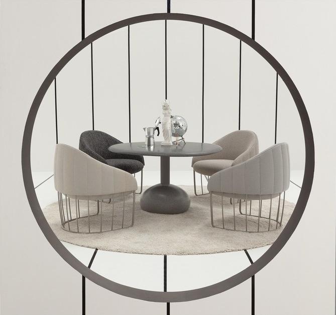 Sancal Круглый стол из композитного материала Vesper sun-id-1501923 - Вид №6