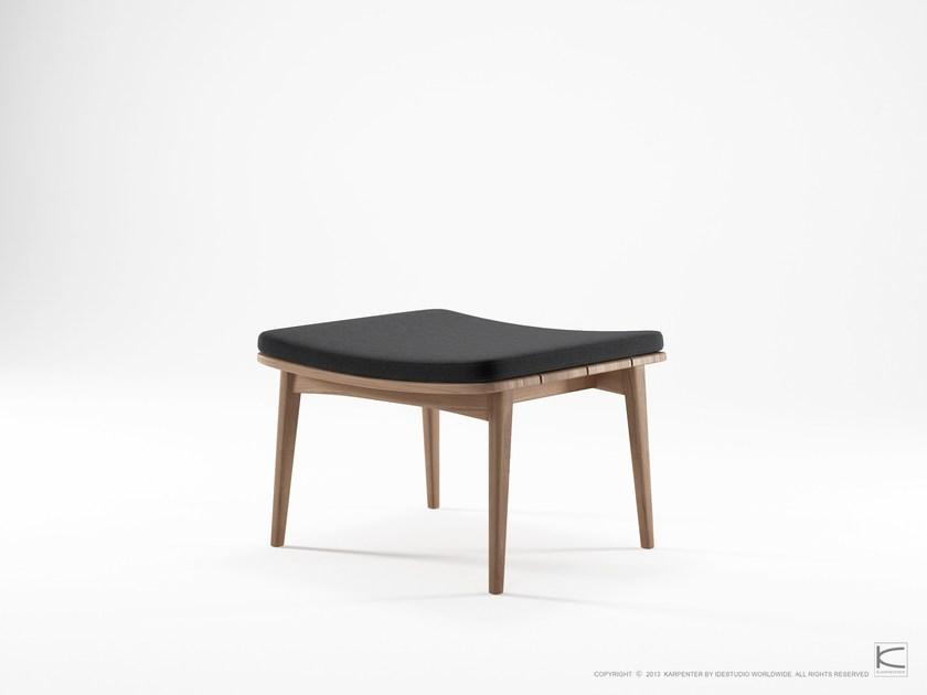 KARPENTER Низкий табурет из тика Grasshopper sun-id-1480454 - Вид №7