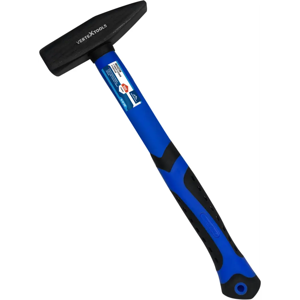 Молоток слесарный Vertextools с фиберглассовой ручкой 500 г 89411083 STLM-1572262 - Вид №2
