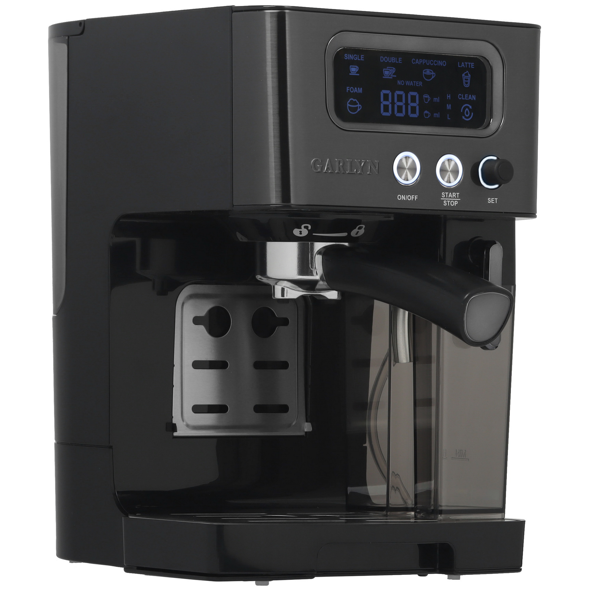 9161866 Кофеварка рожковая Garlyn L140 серебристый STDN-0145385