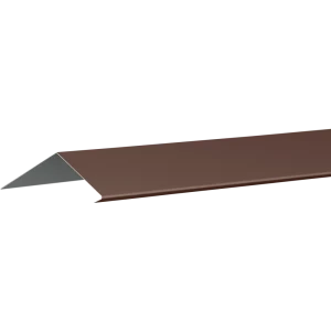Планка карнизная 100x65 мм 2 м 0.4 мм RAL 8017 коричневый 83963948 STLM-2033255